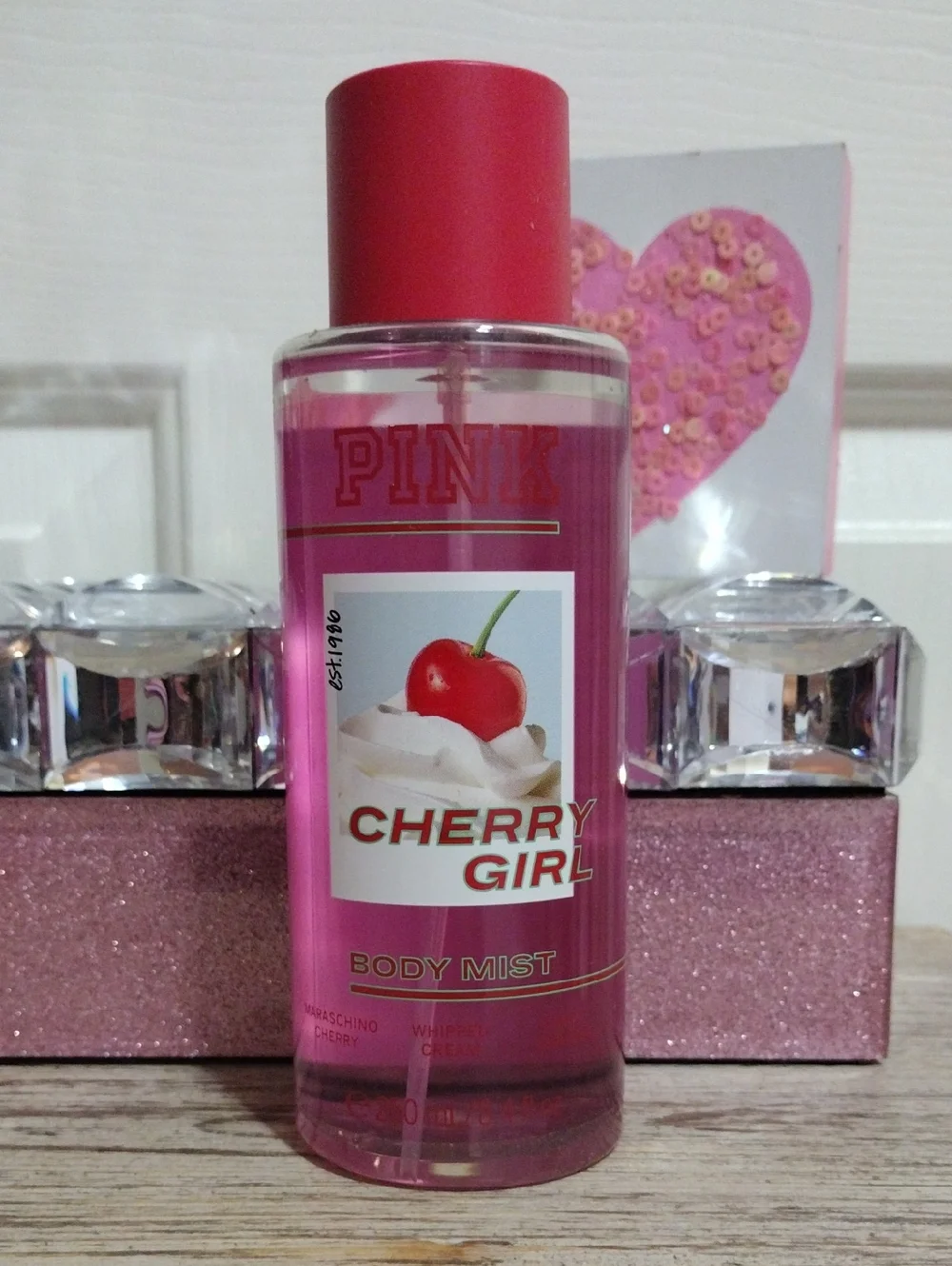 PINK Victoria's Secret Cherry Girl Body Mist ✨ 🆕